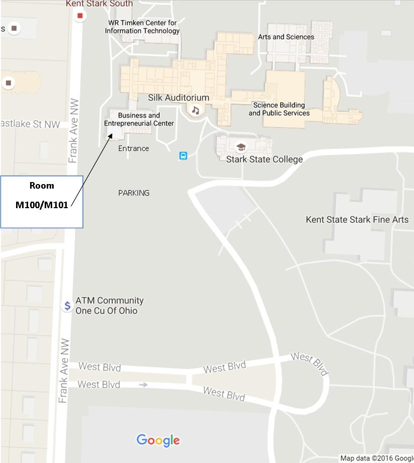 business and entrepreneurial center map