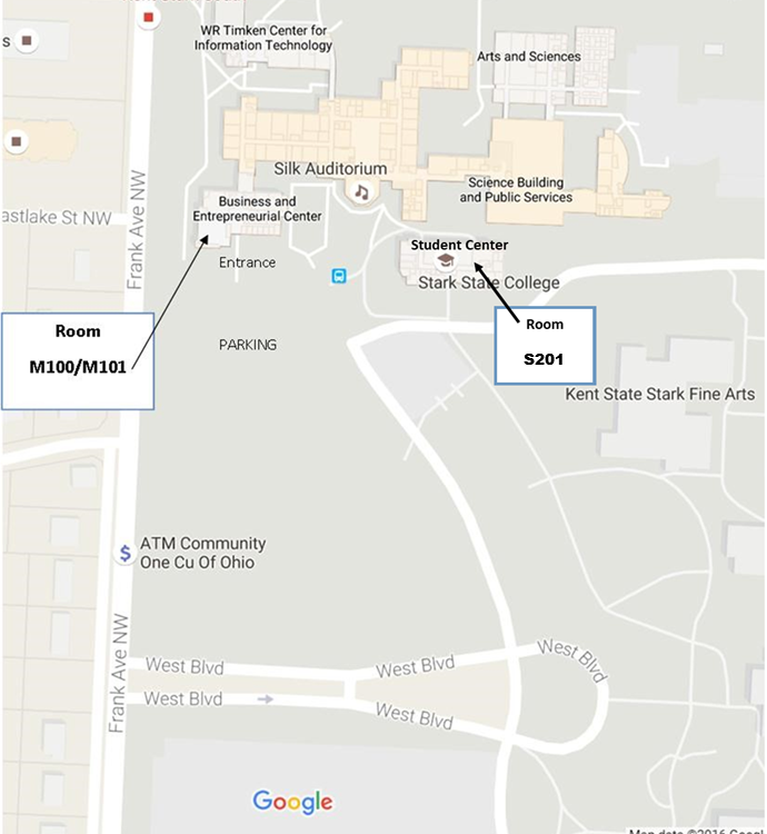 Stark State building location map updated 11.17.24