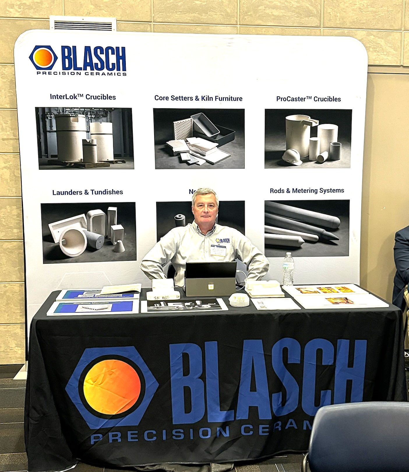 Blasch Precision Ceramics exhibit