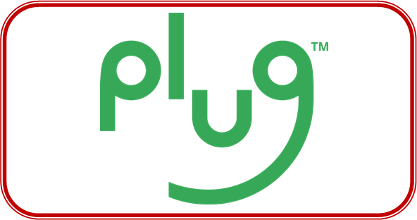Plug logo boxed